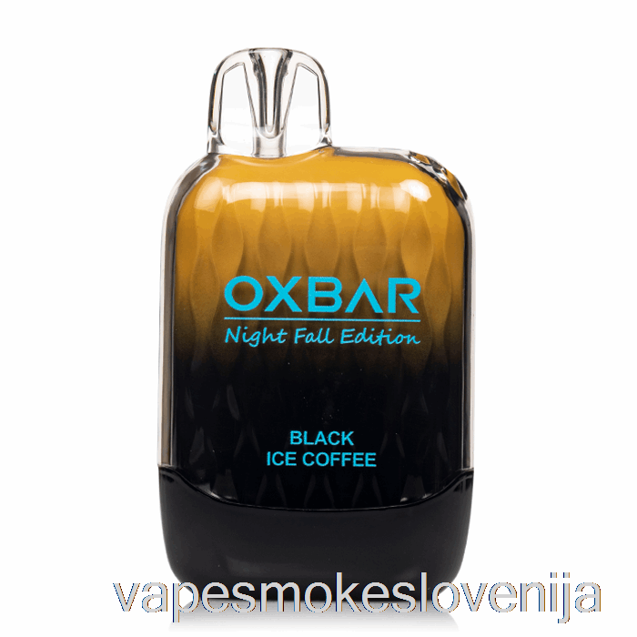 Vape Petrol Oxbar G8000 črna Ledena Kava Za Enkratno Uporabo